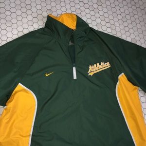 NWOT Vintage Nike Oakland A’s Windbreaker